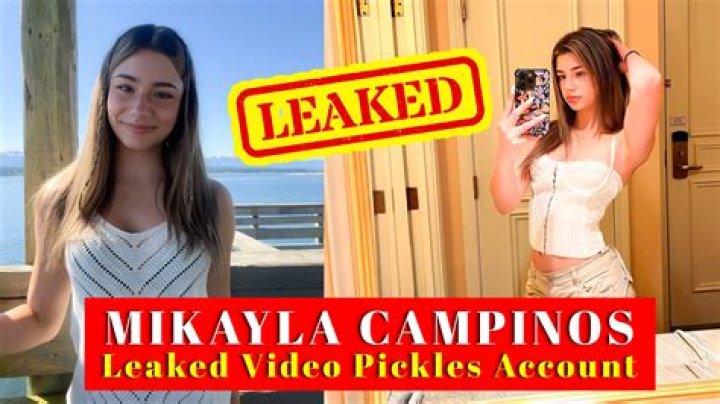 Mikayla Campinos: The Leaks That Shook The Internet