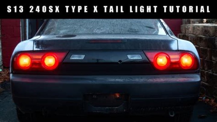 s13 coupe tail light comparison - Zilvia.net Forums